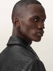 AllSaints Black Nates Jacket - Image 5 of 6
