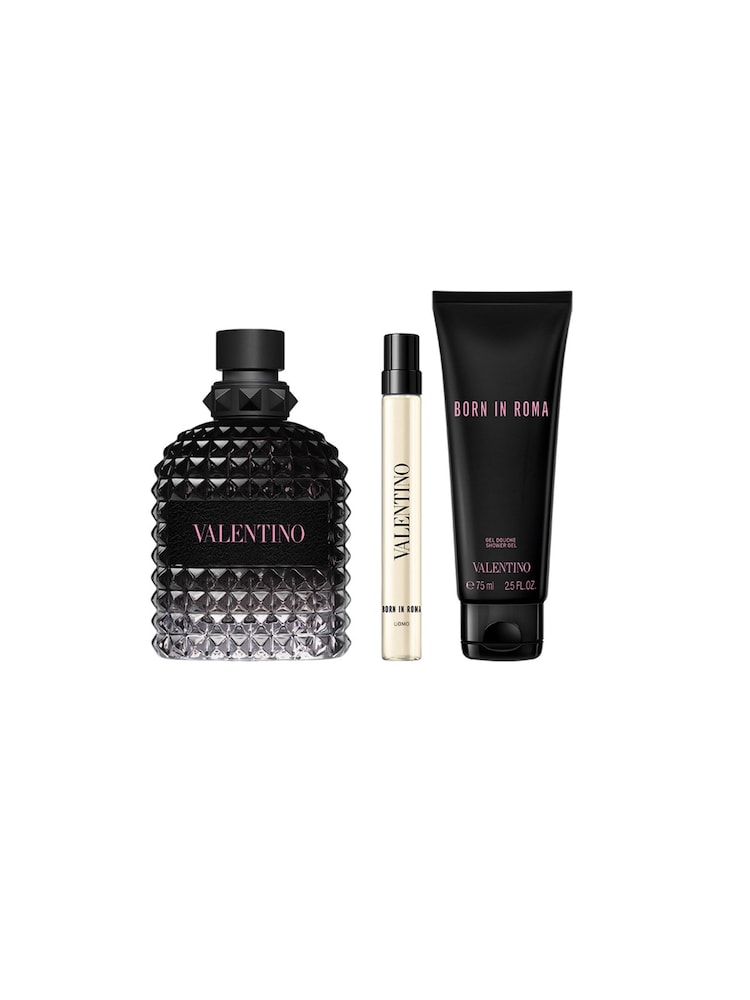 Valentino Born In Roma Uomo 100ml Eau de Toilette Gift Set - Image 2 of 6 Valentino Born In Roma Uomo 100ml Eau de Toilette Gift Set - Image 2 of 6