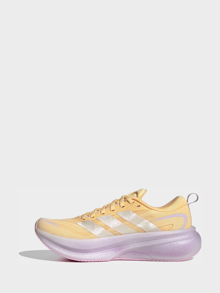 adidas Orange Supernova Glide Trainers - Image 2 of 9