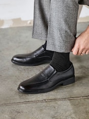 Linzi Black Diego Panel Slip-On Shoes - Image 6 of 6