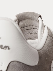 Polo Ralph Lauren Earth Grey/Deckwash White Masters Crt Trainers - Image 4 of 4