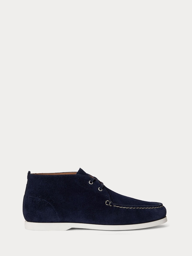 Polo Ralph Lauren Newport Navy Merton Chuka Loafers - Image 1 of 4