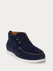Polo Ralph Lauren Newport Navy Merton Chuka Loafers - Image 2 of 4