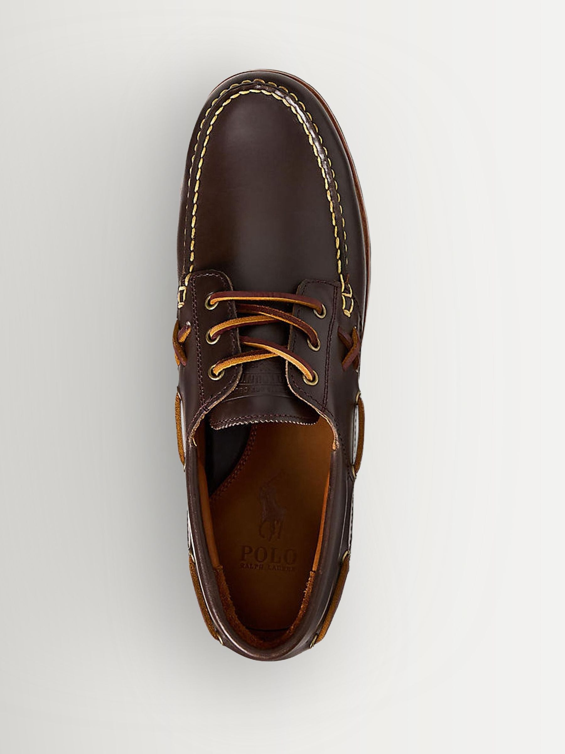 Buy Polo Ralph Lauren Dark Brown Ranger Deck Boat Shoes from Next USA