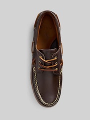 Polo Ralph Lauren Brown Ranger Deck Boat Shoes - Image 4 of 4