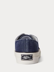 Polo Ralph Lauren Navy Keaton Low Top Trainers - Image 4 of 4