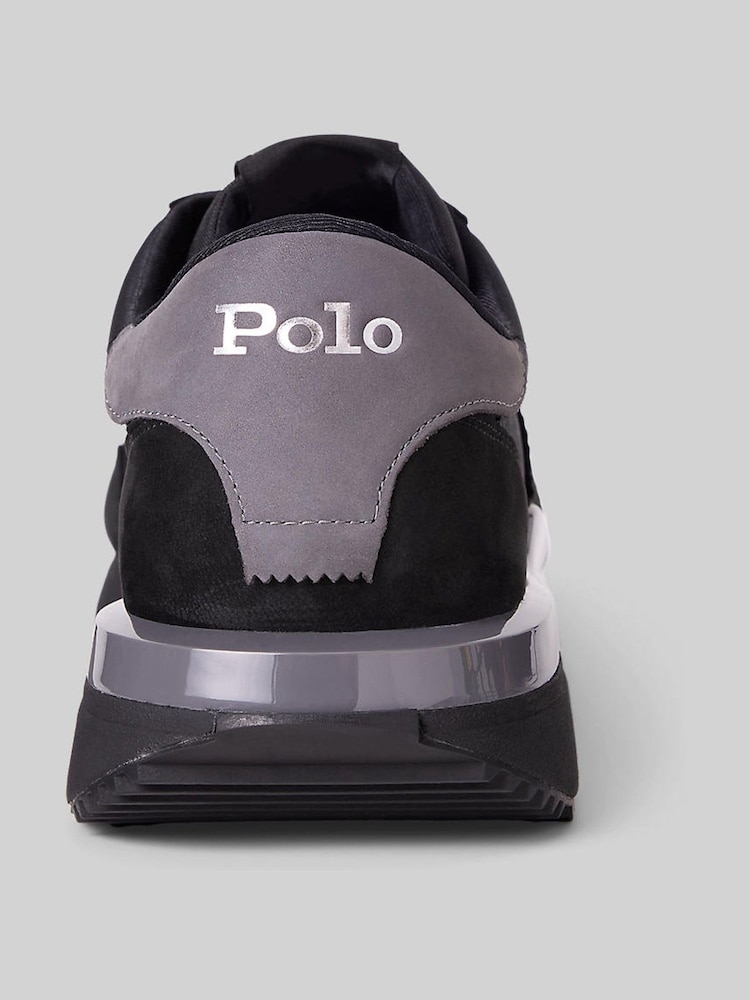 Polo Ralph Lauren Black Train 89 Trainers - Image 5 of 5