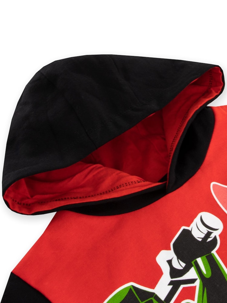Character Red Lego Ninjago Kai Sora And Lloyd Hoodie - Image 10 of 10