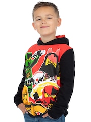 Character Red Lego Ninjago Kai Sora And Lloyd Hoodie - Image 4 of 10