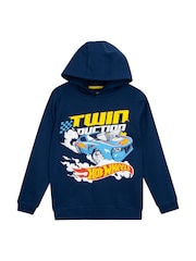 Character Blue Hot Wheels Race Car Hoodie - Image 1 of 9