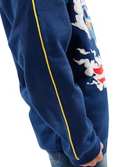 Character Blue Hot Wheels Race Car Hoodie - Image 7 of 9