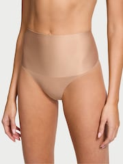 Victoria's Secret Praline Nude Thong Shaping Knickers - Image 1 of 3