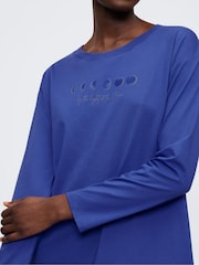 Blau - Triumph Nightdress Long-Sleeved - Bild 4 von 5