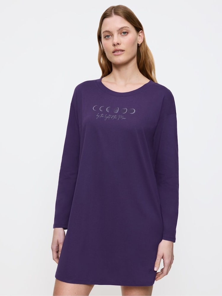 Lila - Triumph Nightdress Long-Sleeved - Bild 1 von 5