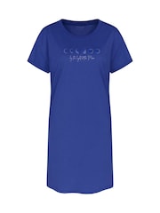 Blau - Triumph Nightdress Short-Sleeved - Bild 5 von 5