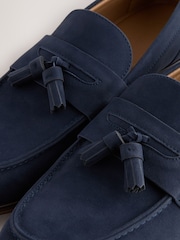 Navy Tassel Loafers - Image 4 of 4