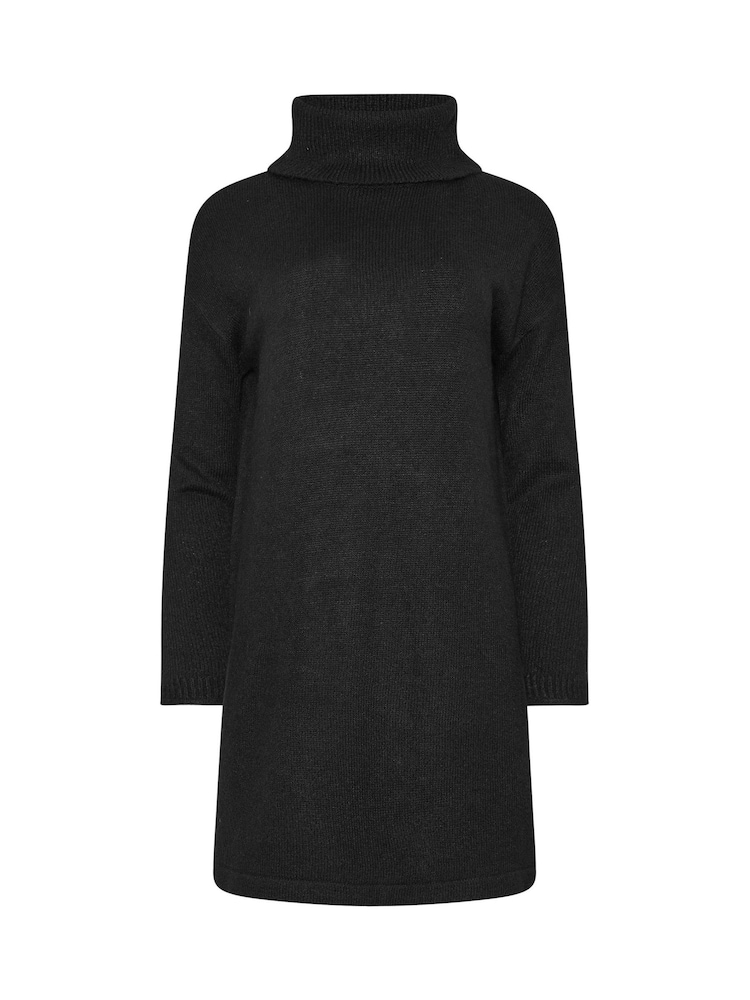 M&Co Black Roll Neck Tunic - Image 1 of 1