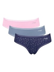Sloggi GO Crush Hipsters 3 Pack - Image 1 of 12