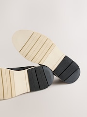 Black Comfort Wedge Derby Shoes - Image 6 of 6