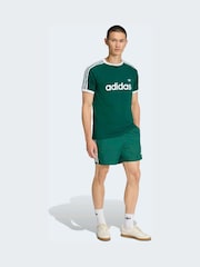 adidas Bright Green Sprinter Shorts - Image 5 of 6