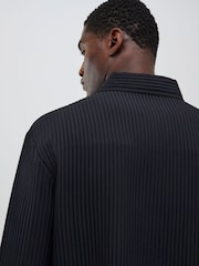 River Island Chunky Plisse Shirt - صورة 3 من 4