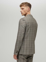 River Island Slim Fit Heritage Check Suit Jacket - صورة 2 من 5