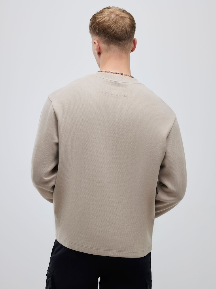 River Island Brown Regular Fit Essentials T-Shirt - Image 2 of 4