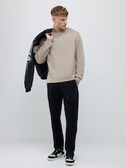 River Island Brown Regular Fit Essentials T-Shirt - Image 3 of 4