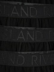 River Island Grey Jacquard Waist Band Trunks 5 Pack - Image 2 of 2