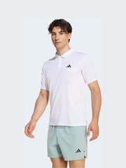 Alb - adidas We Bas Polo Shirt - Imaginea 1 din 6