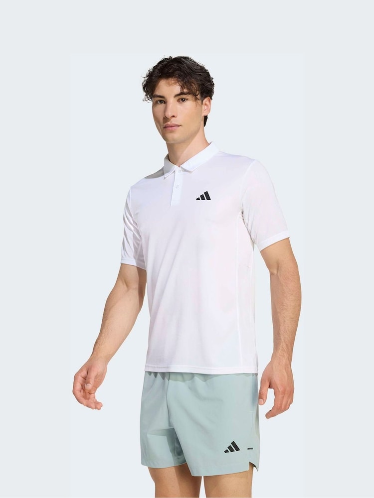 Alb - adidas We Bas Polo Shirt - Imaginea 1 din 6