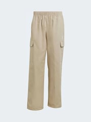 Piedra - Pantalones de chándal básicos de tela con diseño de trébol de adidas Originals - Imagen 6 de 6