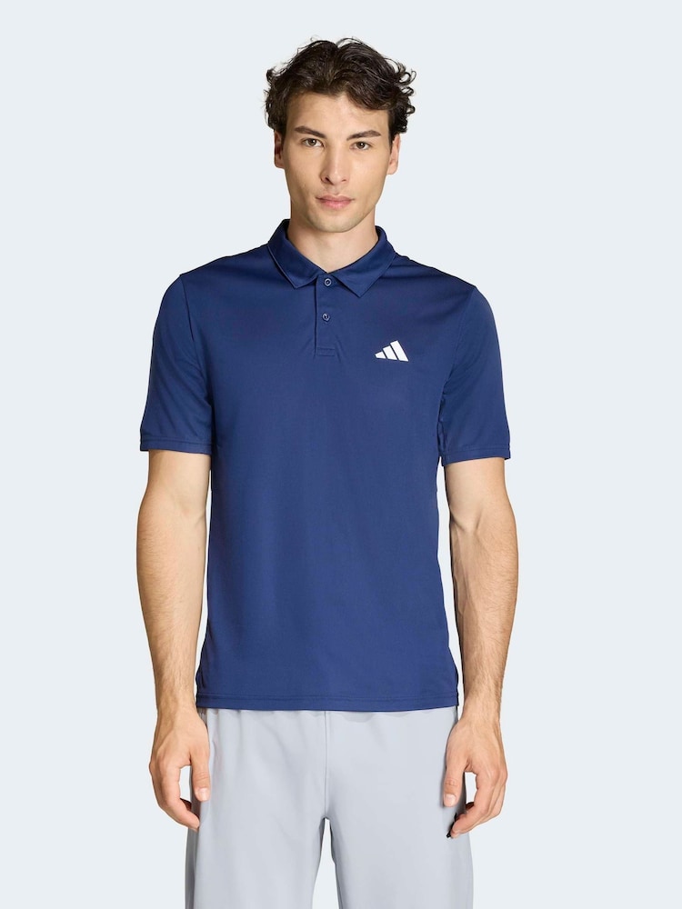 Albastru închis - adidas We Bas Polo Shirt - Imaginea 1 din 6