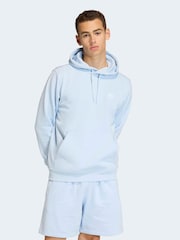 Hellblau - adidas Originals Essentials Kapuzensweatshirt mit Dreiblatt - Bild 1 von 6