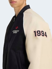 adidas Black/Caramel Nude Mens SST Jacket - Image 5 of 6