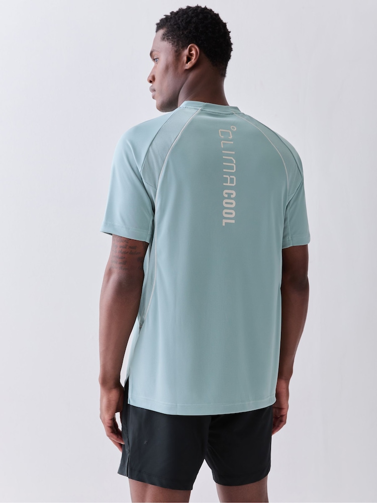 adidas Sage Green Tech App T-Shirt - Image 2 of 6