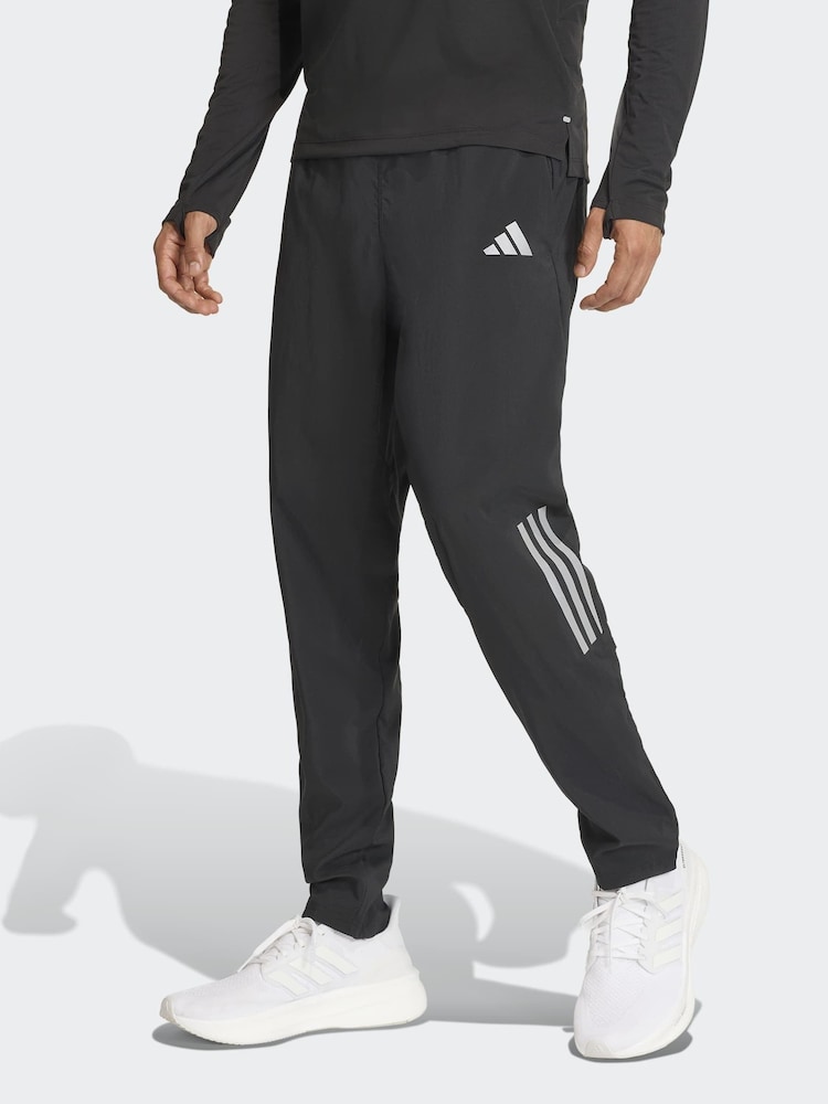 adidas Black adi365 Iconic Astro Running Joggers - Image 1 of 6