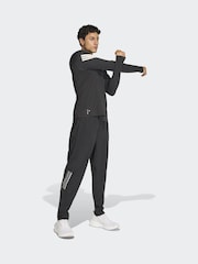 adidas Black adi365 Iconic Astro Running Joggers - Image 3 of 6