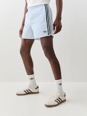 adidas Pale Blue Sprinter Shorts - Image 1 of 6