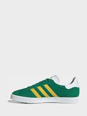 adidas Originals Light Green Gazelle Trainers - Image 8 of 10