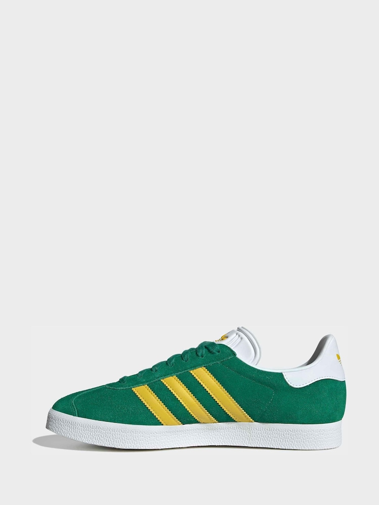 adidas gazelle silver green womens adidas Gazelle 85 IE2165 main image 1