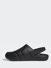 adidas Black Adilette Sandals - Image 2 of 8