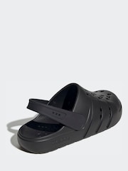 adidas Black Adilette Sandals - Image 4 of 8