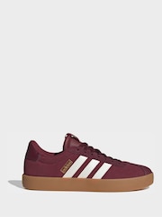 adidas Red VL Court Trainers - Image 1 of 9