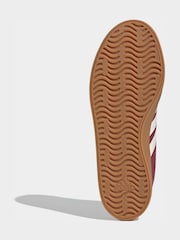 adidas Red VL Court Trainers - Image 6 of 9