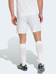 adidas White/Black Entrada Shorts - Image 4 of 8