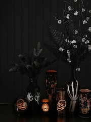 Widdop Black Fruit Foliage Display In A Skeleton Hand Vase 17 - Image 2 of 2