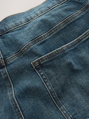 Синій/зелений відтінок Crosshatch - Regular Tapered Fit Classic Стрейчевий джинси - Image 8 of 8