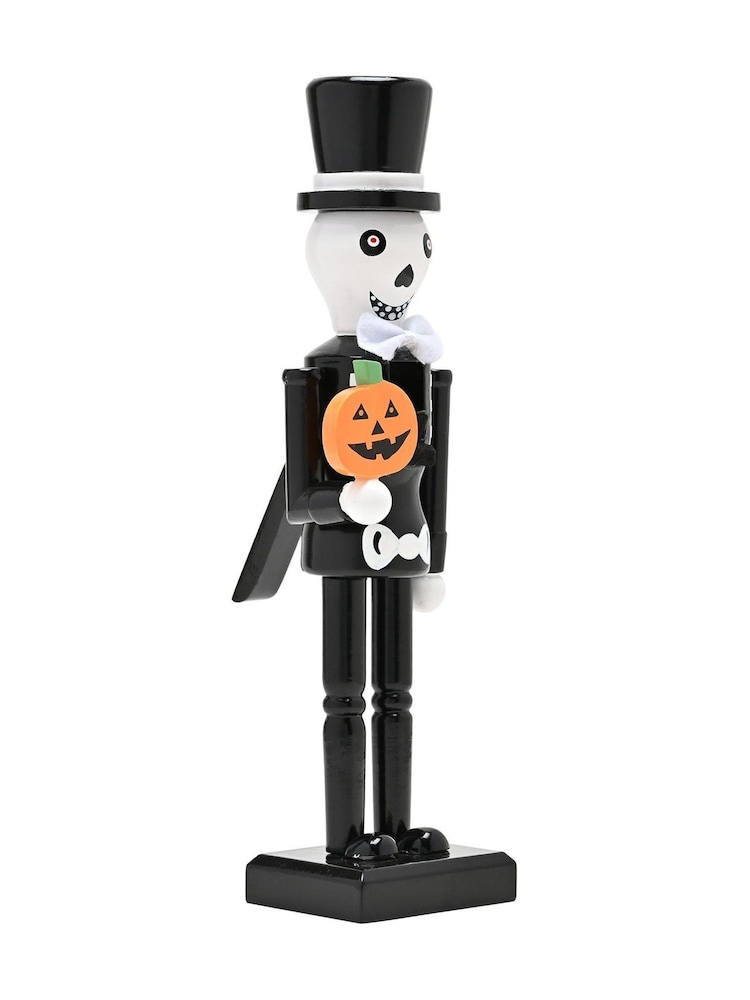 Widdop Black Wooden Nutcracker Skeleton 10 Ornament - Image 2 of 3 Widdop Black Wooden Nutcracker Skeleton 10 Ornament - Image 2 of 3
