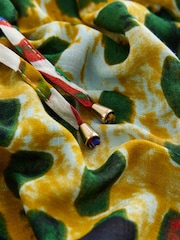 Bright Leopard Long Line Tie Waist Kaftan - Image 3 of 3